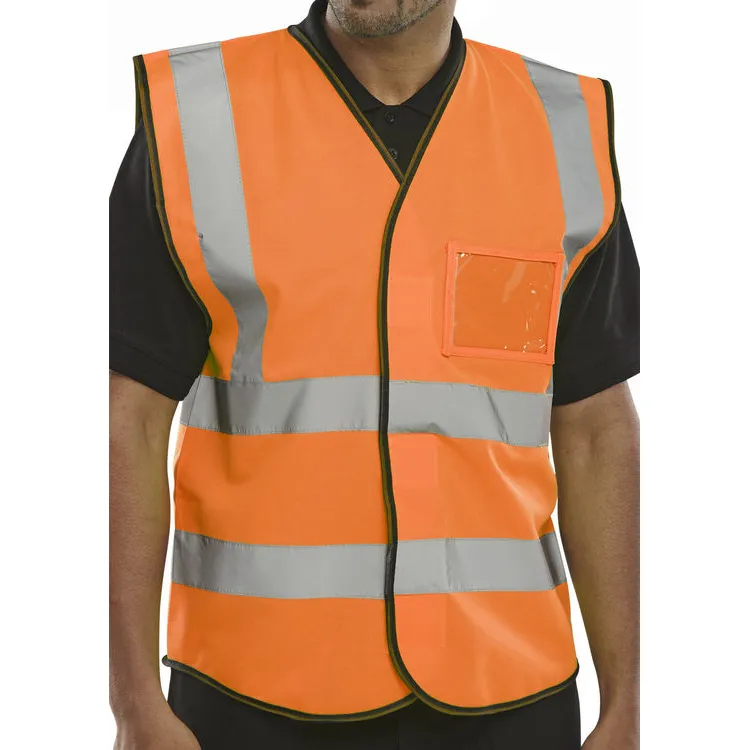 Beeswift ID Vest Hi-Vis